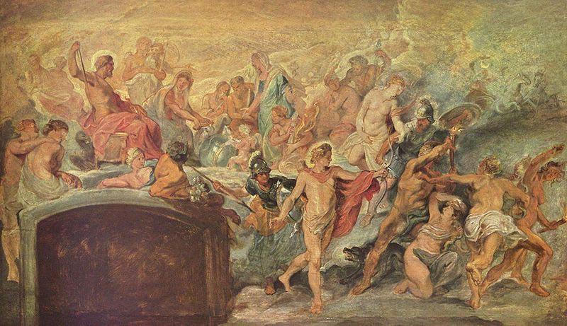 Die Blute Frankreichs unter der Regentschaft Marias von Medici, Skizze, Peter Paul Rubens
